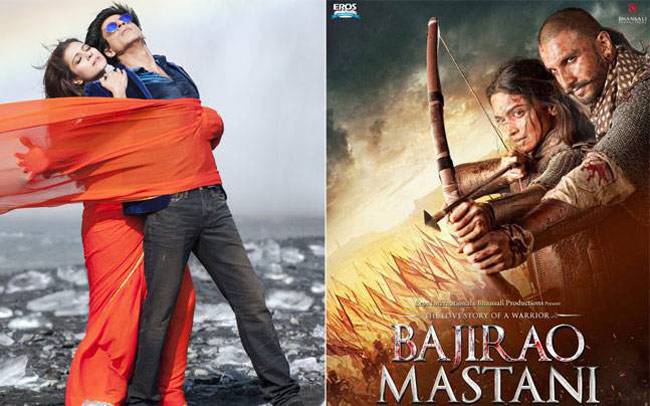 फिल्‍म 'दिलवाले' और 'बाजीराव मस्‍तानी'