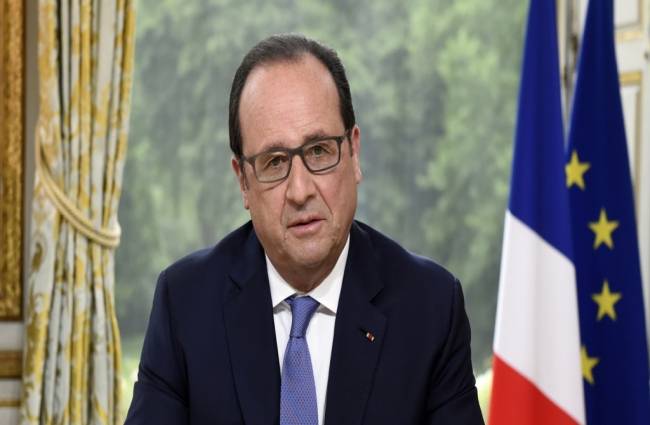 फ्रांस के राष्ट्रपति फ्रांसवा ओलांद