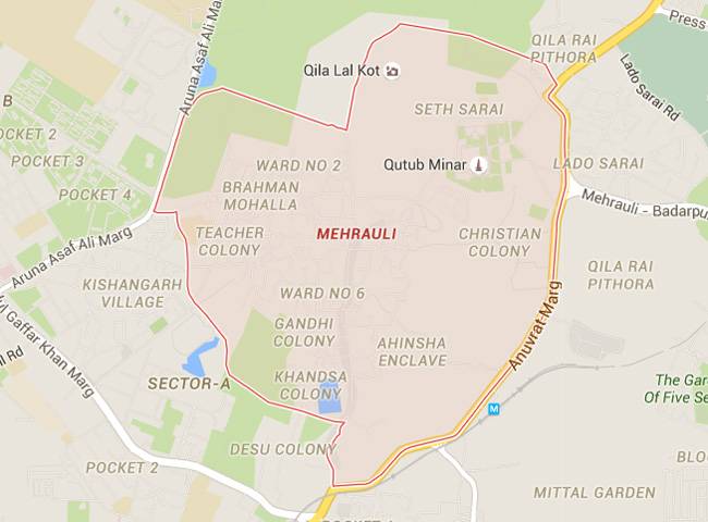 दिल्ली का महरौली इलाका