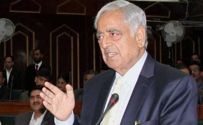 मुफ्ती मोहम्मद सईद (फाइल फोटो)