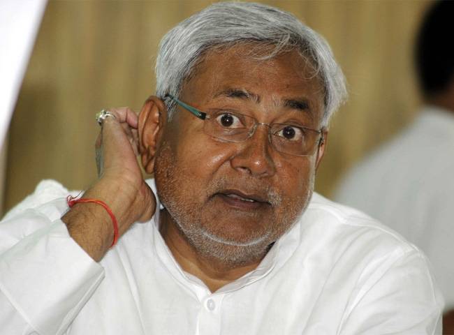 मुख्यमंत्री नीतीश कुमार की फाइल फोटो