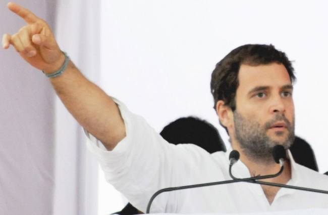 कांग्रेस उपाध्यक्ष राहुल गांधी