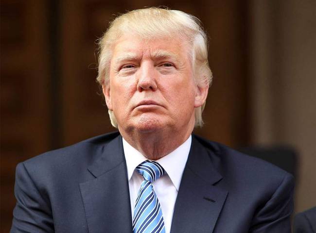 डोनाल्ड ट्रम्प की फाइल फोटो