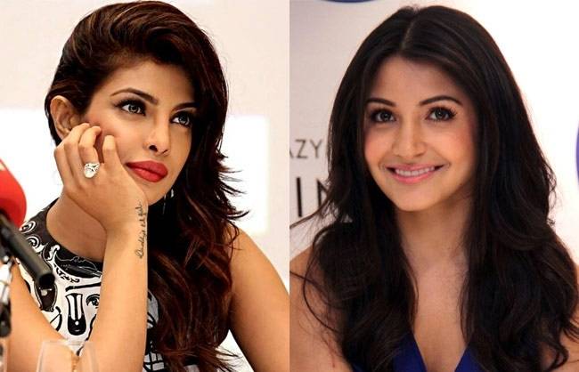 प्रियंका चोपड़ा और अनुष्का शर्मा