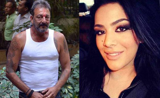 संजय दत्‍त और उनकी बेटी त्रिशला