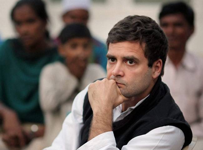 कांग्रेस उपाध्यक्ष राहुल गांधी