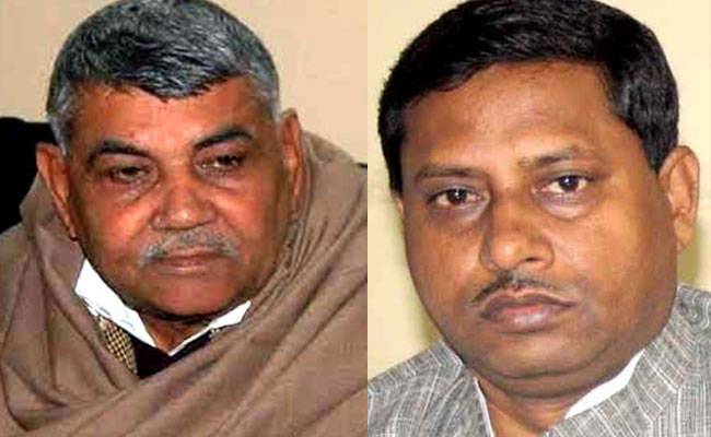 सांसद चौधरी बाबू लाल और केंद्रीय मंत्री राम शंकर कठेरिया