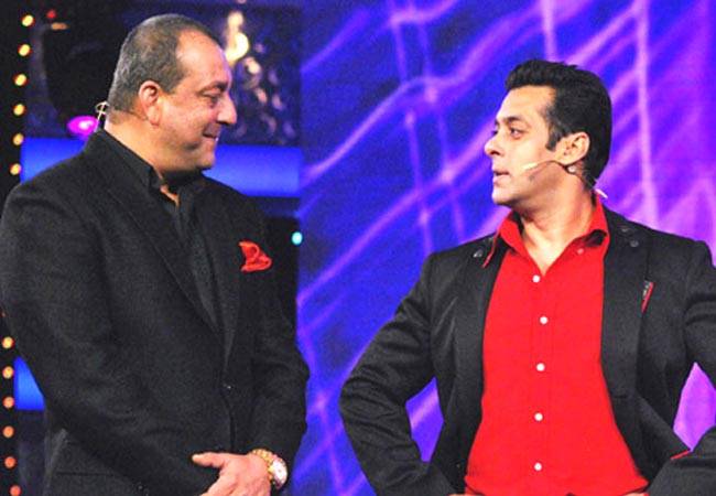 फिल्म अभिनेता संजय दत्त और सलमान खान