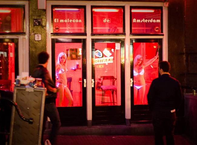 एम्सटर्डम का रेड लाइट एरिया