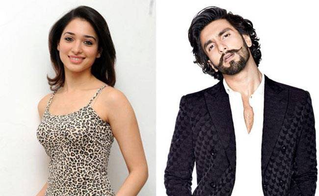 तमन्ना और रणवीर सिंह