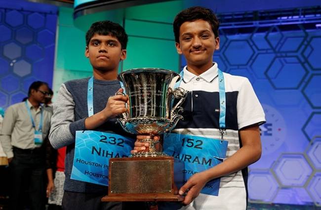 Indian American kids Jairam Jagadeesh Hathwar, Nihar Saireddy Janga