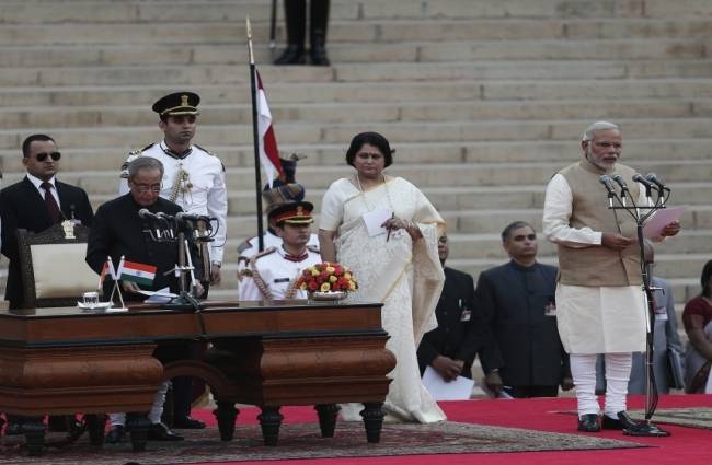 26 मई 2014 को नरेंद्र मोदी ने ले थी पीएम पद की शपथ