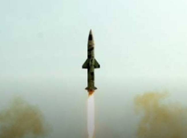 आईटीआर चांदीपुर से किया गया परीक्षण