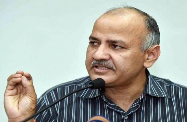 Deputy Chief Minister Manish Sisodia