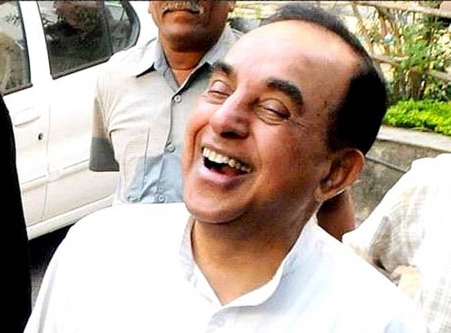 राज्यसभा सांसद सुब्रमण्यम स्वामी