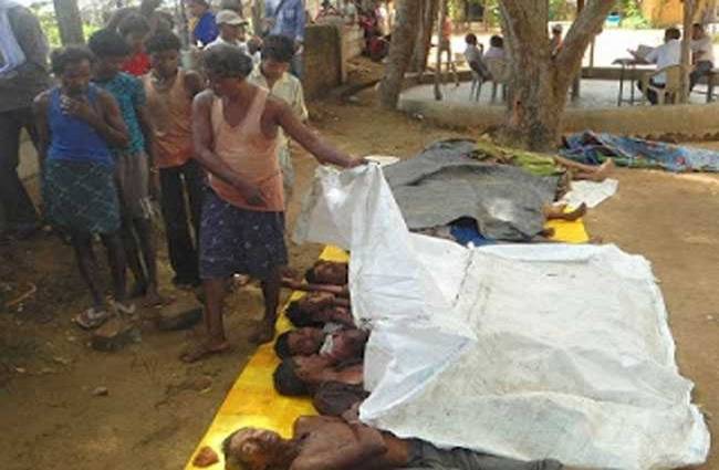 बगहा पुलिस फायरिंग में मारे गए आदिवासी