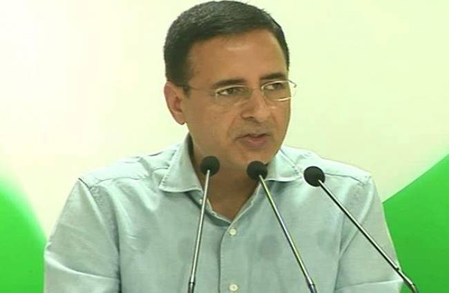 कांग्रेस प्रवक्ता रणदीप सुरजेवाला