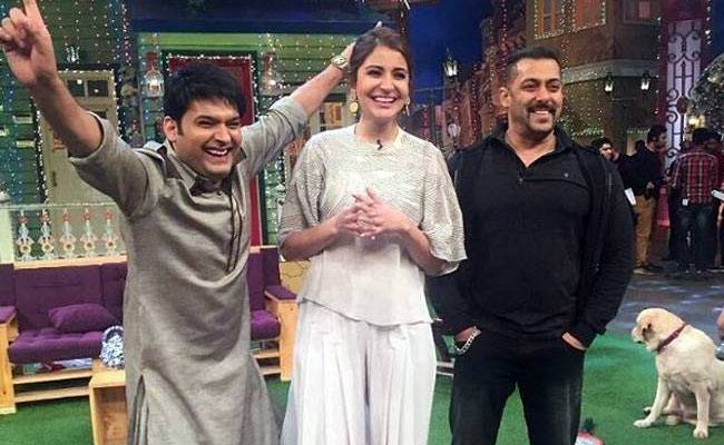 कपिल शर्मा के शो पर पहुंचे सलमान और अनुष्का