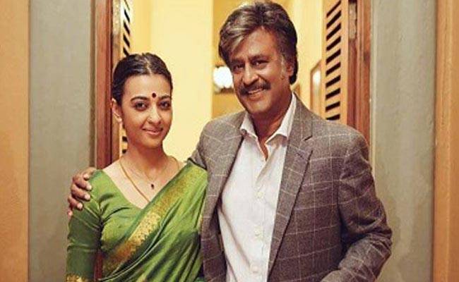 सुपरस्टार रजनीकांत और राधिका आप्टे