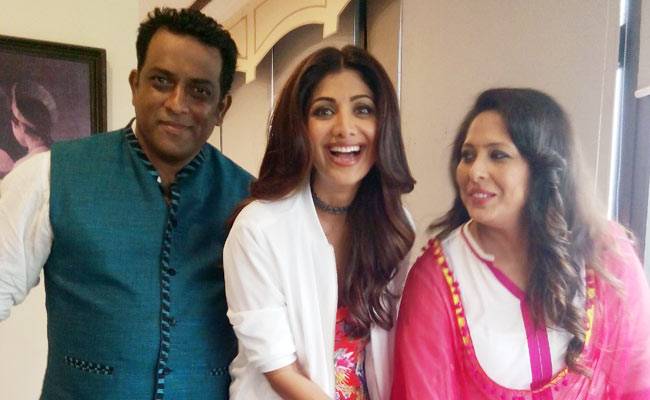 अनुराग बसु, शिल्पा शेट्टी और गीता कपूर