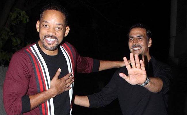 विल स्मिथ के साथ अक्षय