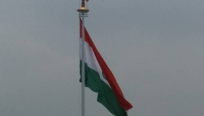 चांदनी चौक में 104 फीट ऊंचा तिरंगा