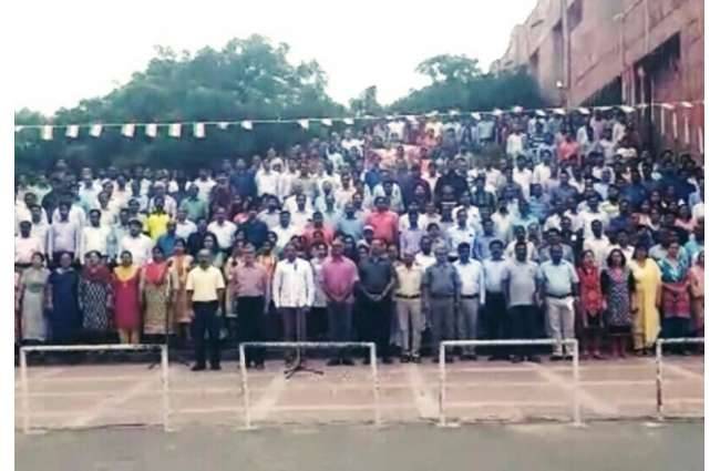 UGC के आदेश पर कार्यक्रम का आयोजन