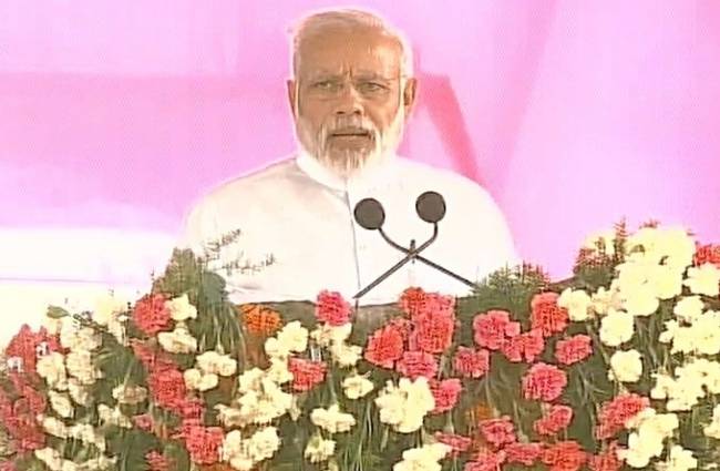 तेलंगाना में पीएम मोदी