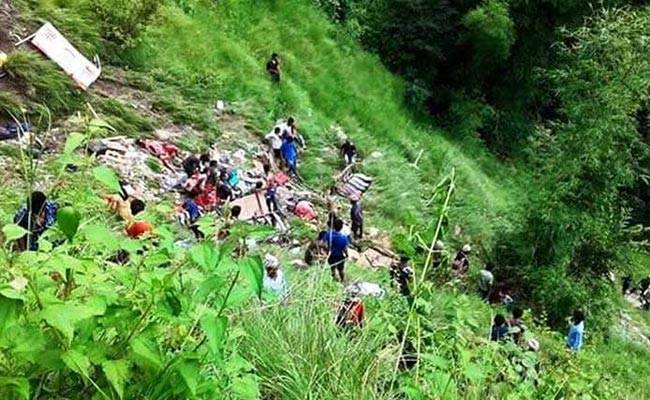 हादसे का बाद का नजारा