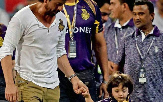 शाहरुख खान और अबराम खान