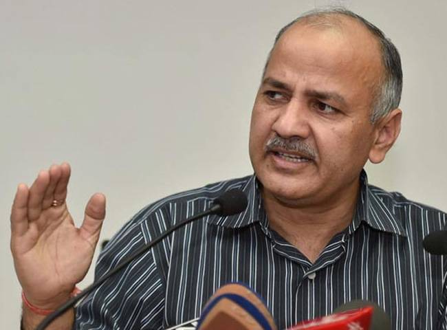 दिल्ली के डिप्टी सीएम मनीष सिसोदिया