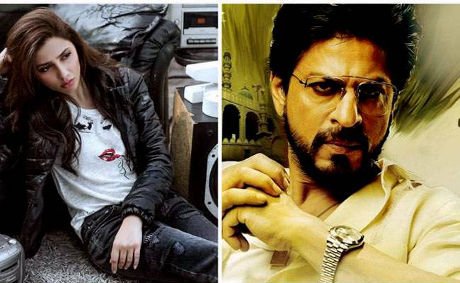 माहिरा खान और शाहरुख खान