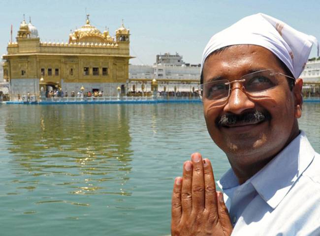 'आप' के राष्ट्रीय संयोजक अरविंद केजरीवाल