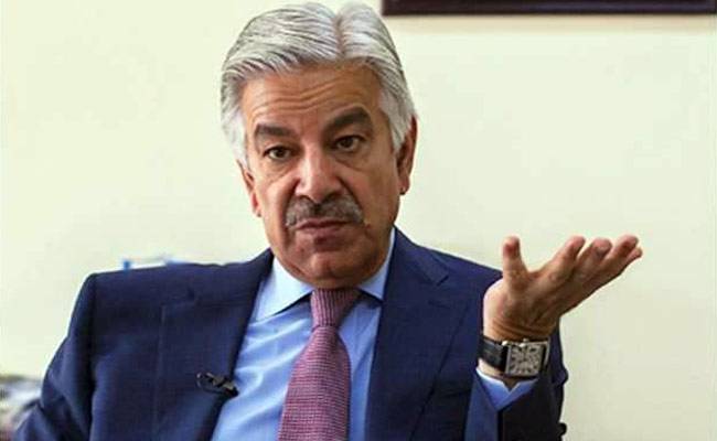 पाकिस्तानी रक्षा मंत्री ख्वाजा मुहम्मद आसिफ