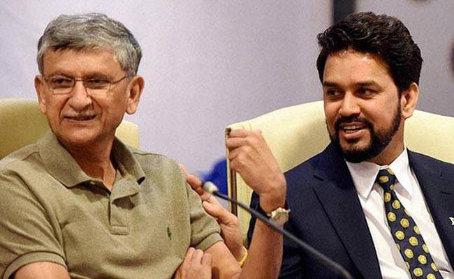 अजय शिर्के और अनुराग ठाकुर