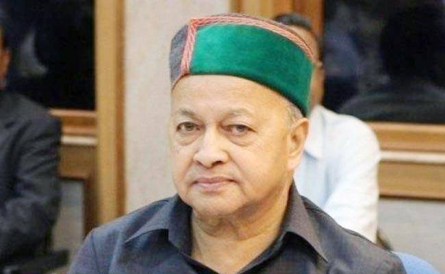 हिमाचल प्रदेश के मुख्यमंत्री वीरभद्र सिंह