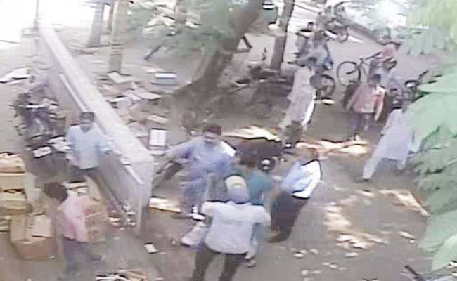 सीसीटीवी में कैद वारदात