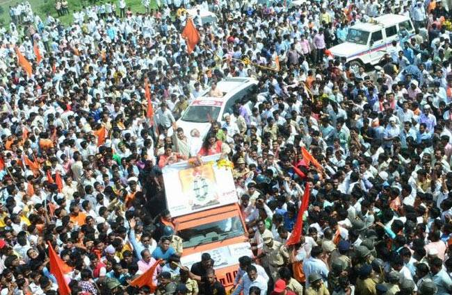 पंकजा मुंडे की महासभा