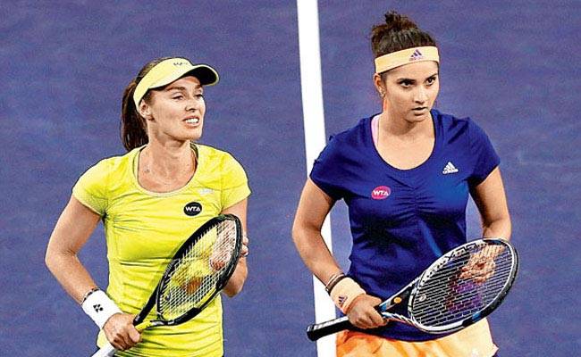 सानिया मिर्जा और मार्टिना हिंगिस