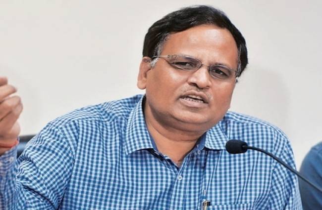 जन कल्याण विभाग के मंत्री सतेंद्र जैन