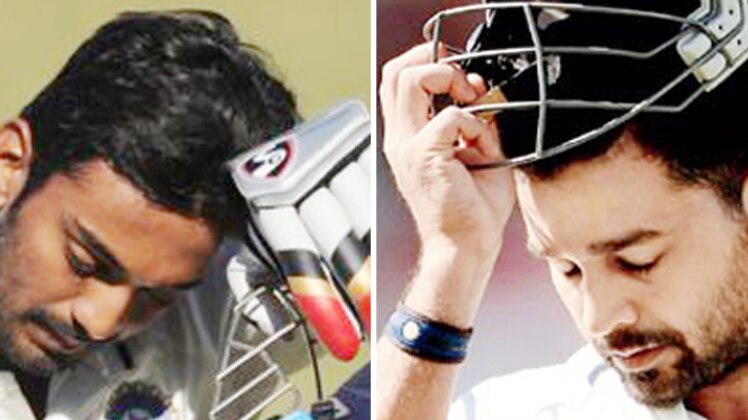 केएल राहुल और मुरली विजय  