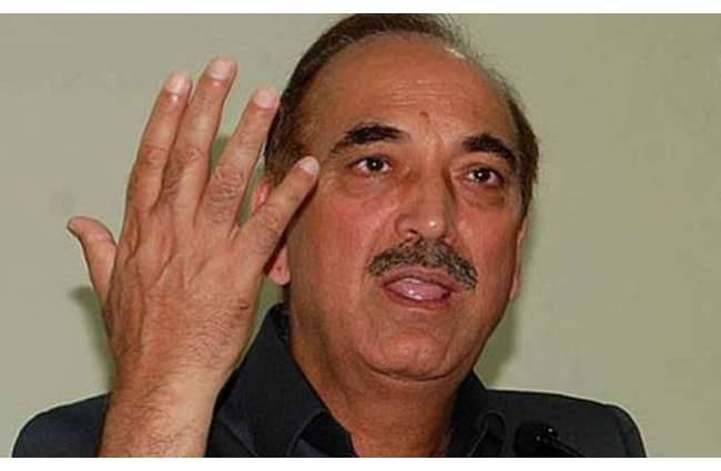 राज्यसभा नेता विपक्ष गुलाम नब़ी आजाद