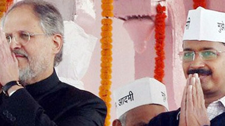 केजरीवाल और नजीब जंग