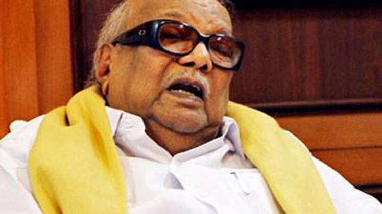 डीएमके अध्यक्ष करुणानिधि