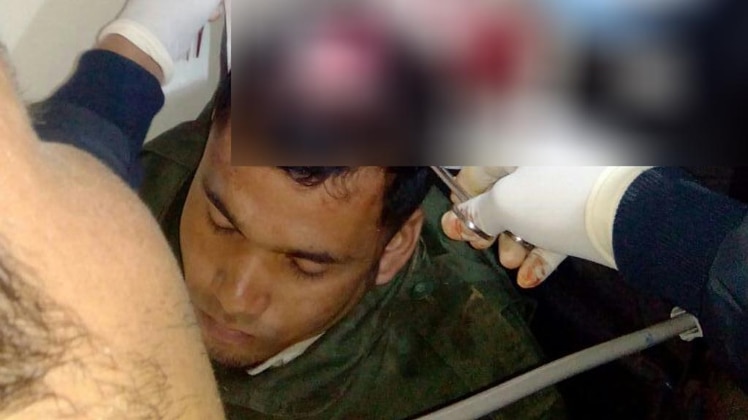 मणिपुर में पुलिस पर हमला