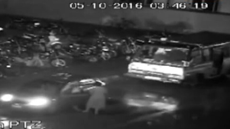 सीसीटीवी फुटेज आया सामने