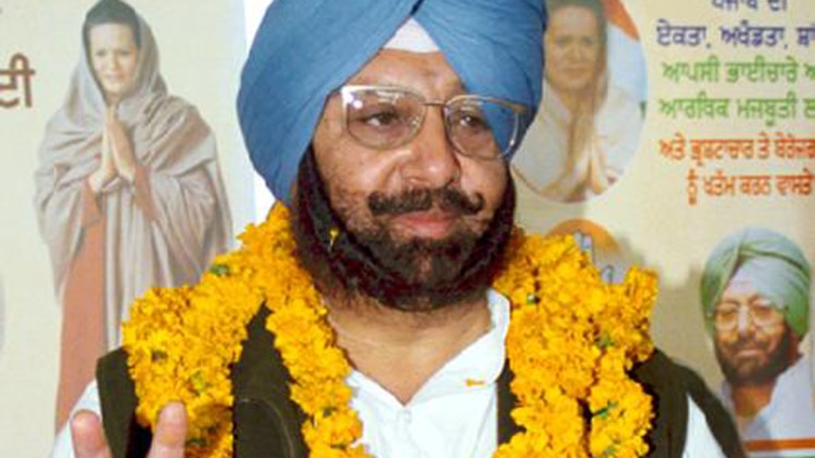 अमरिंदर सिंह की फाइल फोटो