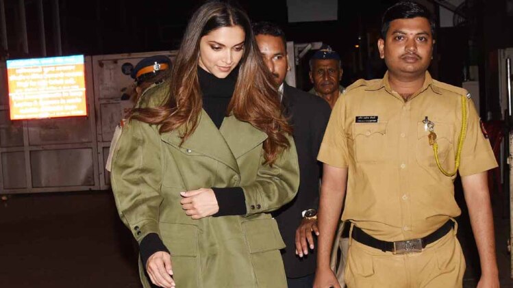 सिद्धिविनायक मंदिर में दीपिका पादुकोण