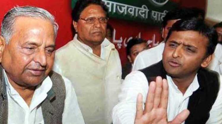 मुलायम-अखिलेश