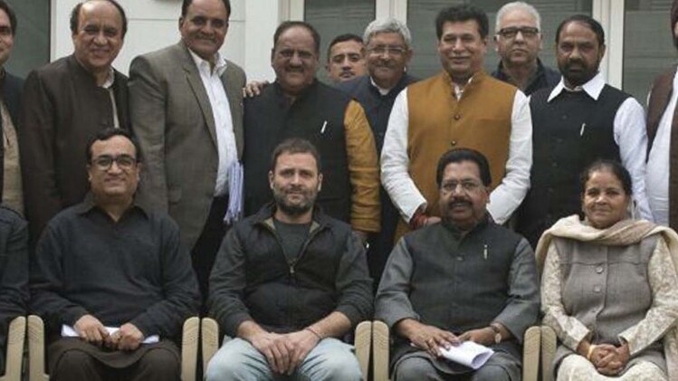 कांग्रेस नेताओं ने उपाध्यक्ष राहुल गांधी से की मुलाकात